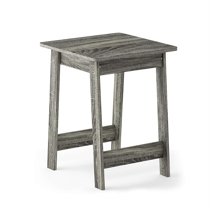 Furinno Beginning End Table, French Oak Grey - Image 9