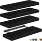QEEIG Floating Shelves for Wall Bathroom Shelf Bedroom Kitchen Living Room by QEEIG
