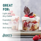 Judee's Gluten Free Angel Food Cake Mix - 1LB - Easy to Bake - Light and Fluffy Baking Mix - Delicious and 100% Gluten-Free - Ideal for Birthday Celebrations and Everyday Desserts