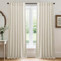 RYB HOME Linen Semi Sheer Curtains by RYBHOME