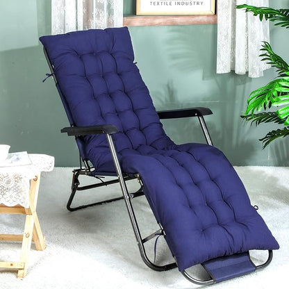 67 x 19 Inch Chaise Lounge Cushions Soft Lounge Chair Cushion Gravity Chair - Image 8