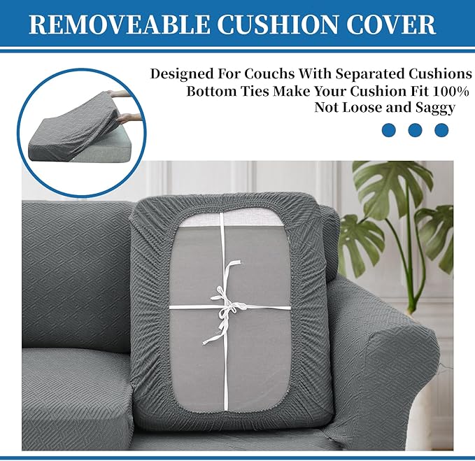 XINEAGE 2026 New 4 Pieces Couch Covers - Image 6