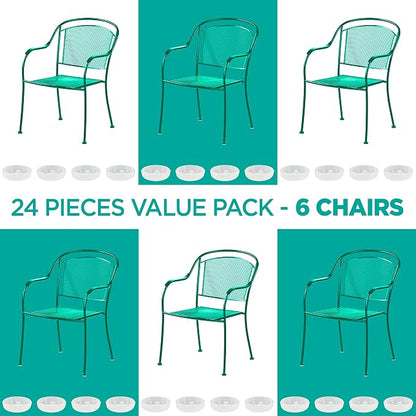 Wrought Iron Patio Furniture Feet Caps - Image 5