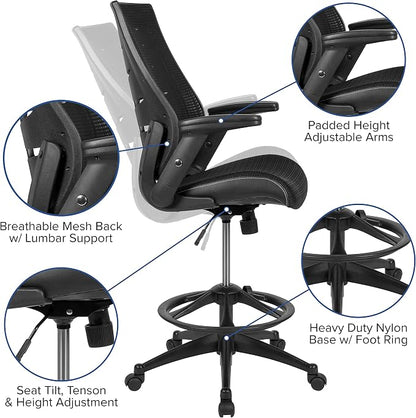 Flash Furniture Kale High-Back Ergonomic Mesh Office Chair - Image 4