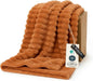 Bedsure Soft Burnt Orange Throw Blanket by Unknown