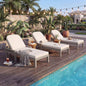 Outdoor Chaise Lounge Chair Set of 3, Patio Chaise Lounge Recliner by OwnMidcenzarQuality