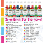 Hawaiian Shaved Ice Syrup Gallon 4-pack, Cherry, Grape, Blue Raspberry & Tiger’s Blood, for Slushies, Italian Soda, Seltzers, Popsicles, & More, No Refrigeration Needed, Allergy-friendly