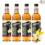 DaVinci Gourmet Classic French Vanilla Syrup, 25.4 Fluid Ounces (Pack of 4)
