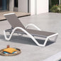 PURPLE LEAF Patio Chaise Lounge Chair by PURPLELEAF
