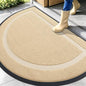 OLANLY Half Circle Front Door Mat Outside 47x32 All-Season Rubber Doormat | by OLANLY