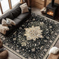 RELEANY Washable Area Rug, Water Repellent, Pet Friendly, Vintage Floral Boho by RELEANY