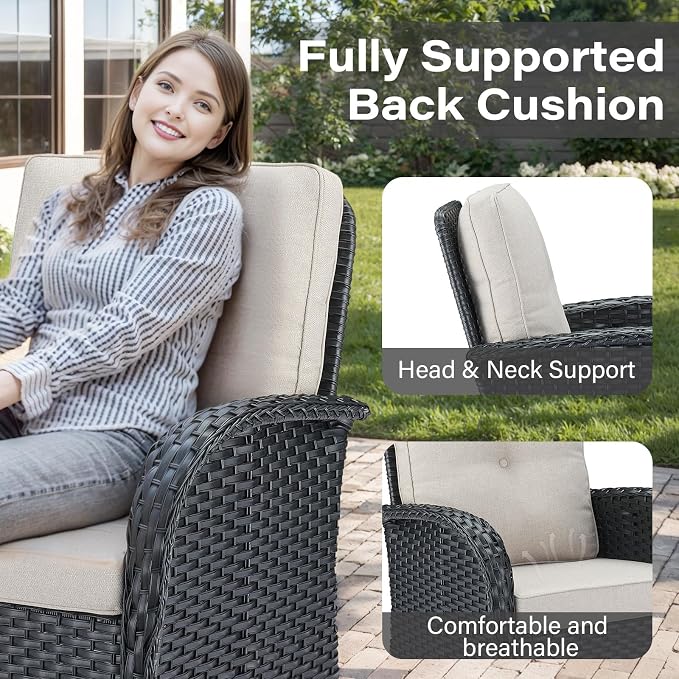 Belord 5-Piece Patio Furniture - Image 4