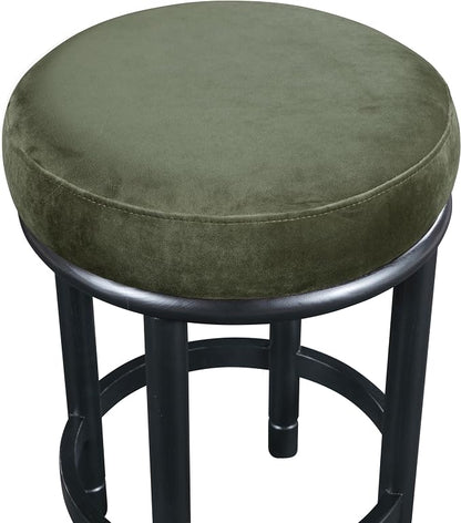 Meridian Furniture 977Green-C Monette Collection Art Deco Counter Stool - Image 5