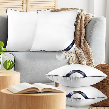 Utopia Bedding 18x18 Throw Pillow Inserts, Decorative Pillows, Plush & - Image 7