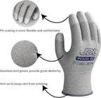 JDL ESD Work Gloves, Anti-Static Gloves for PC Building, Computer Installation & Repair, High Resistance Carbon Fiber Gloves, 6 pairs, Small