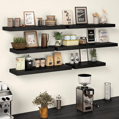 36 Inch Floating Shelves, 12 Inch Deep Floating Shelves - Image 2