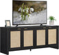 SICOTAS TV Stand for Living Room Boho Entertainment Center for Bedroom by SICOTAS