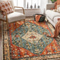 SERISSA 5x7 Washable Non Slip Boho Area Rug by SERISSAHomeDecorCollection