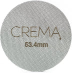 Crema Coffee Products 53.4mm Puck Screen for Barista Models | 1.7mm Thick 316L Steel Filter | Balanced Water Flow for Improved Extraction |Prevent Channeling & Reduce Maintenance|Durable,Easy to Clean