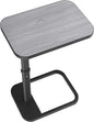Kitstorack TV Tray Table, Adjustable Height & Rounded Metal Corners, Snack Table by Kitstorack