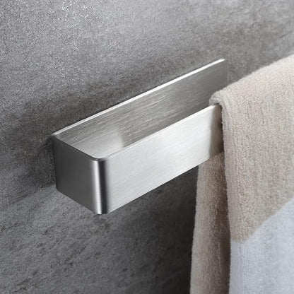 Taozun Towel Holder 11.8 Inch Brushed Hand Towel Rack Bathroom Towel Bar - Image 5