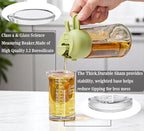 Ackers Shot Glass Etching Scale Measuring Cup 3 Ounce/90ML Liquid Heavy High Espresso Glass Cup