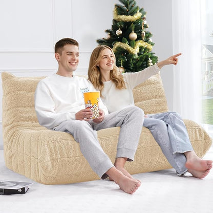 Bean Bag Loveseat Chair Big Sofa Beanbag Chair - Image 6