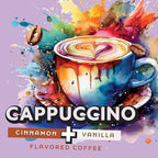 Java Factory Coffee Pods Vanilla Cream and Cinnamon Flavored Coffee for Keurig K Cup Brewers, Cappuccino, 40 Count