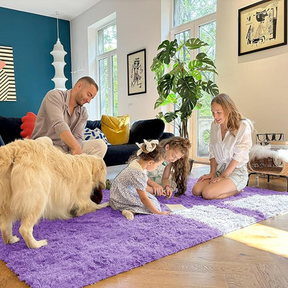 OLANLY 8x10 Machine Washable Large Area Rugs - Image 5