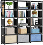 Mavivegue Bookshelf, 15 Cube Storage Organizer, Book Shelf Organizer, Tall by Mavivegue