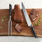 Cangshan HELENA Series German Steel Forged 2-Piece Carving Set (Black)