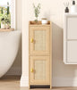 Akxomel Rattan Small Bathroom Cabinet by Akxomel