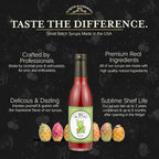 Liquid Alchemist Prickly Pear Syrup for Cocktails - Real Ingredients Make our Prickly Pear Puree a Perfect Margarita Mix - Our Vegan Drink Syrups are Non-GMO & Last up to 2 Years (12 oz)