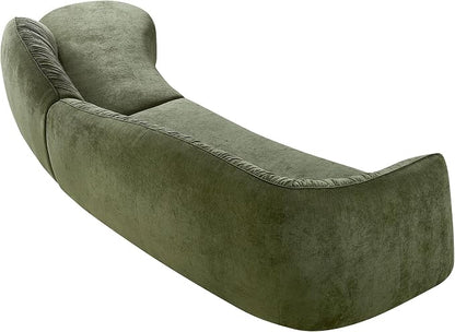 145.67 Large'' Curved Sofa Couch - Image 6