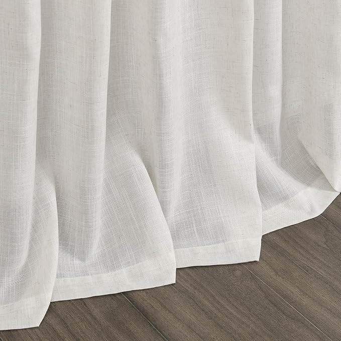 Natural Linen Curtains 90 Inches Long - Image 9