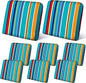 Geyoga 8 Pcs Patio Stretch Sofa Cushion Covers Outdoor Cushion Covers by Geyoga