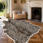 Leopard Print Rug, Large Cheetah Rug 6.2x8 Feet Soft Faux Animal Print Carpet by Seek4comfortable