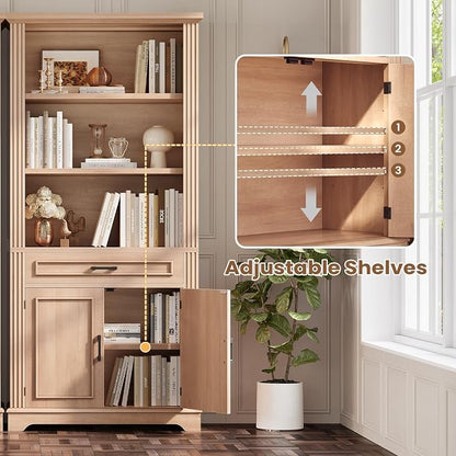 SEDETA Farmhouse Bookshelves and Bookcases - Image 7