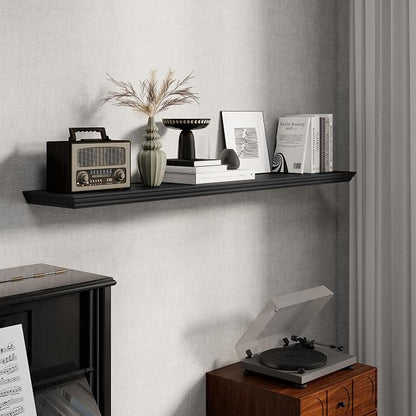 Fun Memories Floating Shelves 55 Inch Long, 9.3 Inch Deep Classic Crown Molding - Image 5