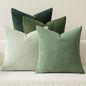 MIULEE Soft Corduroy Decorative Throw Pillow Covers Forest Green 20x20 | Set of by MIULEE