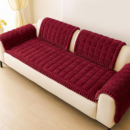 Couch Cover for Dogs, Washable Non Slip Plush Flannel Sofa Protector | Thick - Image 9