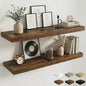 Dreamland 48 inch Floating Shelves, Rustic Wood Floating Wall Shelf by Dreamland