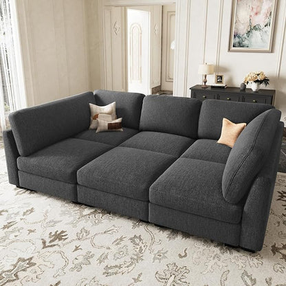 Belffin 86.2" Sectional Sleeper Sofa Bed by Belffin