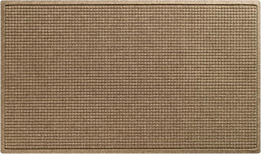WaterHog Squares Front Door Mat Indoor Outdoor Entrance, All-Weather Mats | by WaterHog