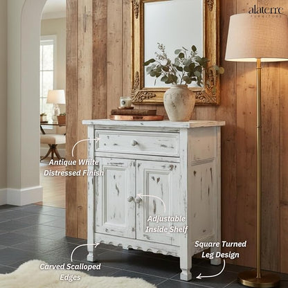 Alaterre Furniture Country Cottage Accent Cabinet - Image 5