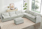 ROWHY 150'' Modular Sectional Corner Cloud Couch, 7 Seater Sofa Big Comfy by ROWHY