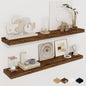 36Inch Floating Shelves for Wall 2 Pack Wood Shelves for Kitchen, Bedroom Wall by FunMemories