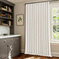 Ivory White Pleated Blackout Curtains 126 Inches Long 2 Panels | Memory Shape by Twodrapes