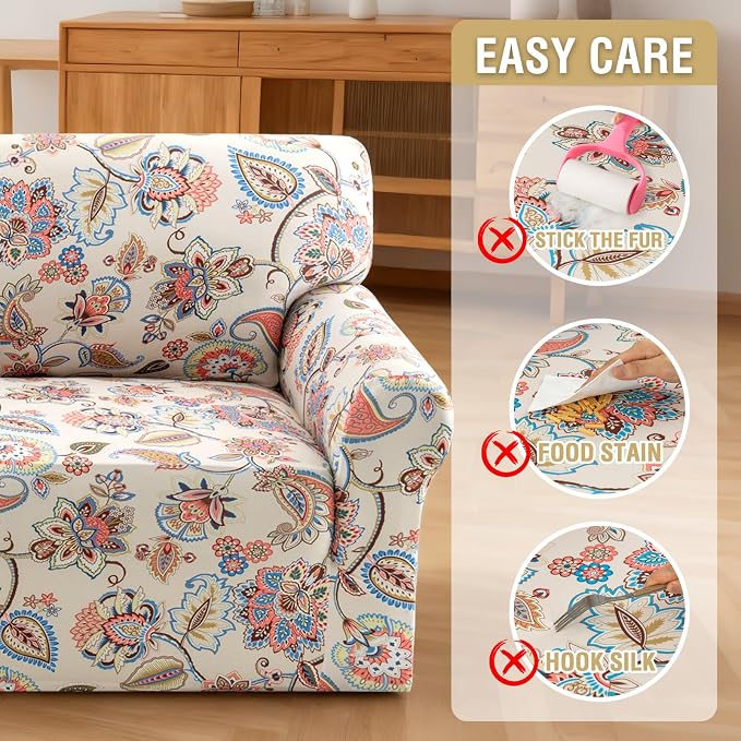 H.VERSAILTEX Floral Pattern Sofa Covers - Image 8