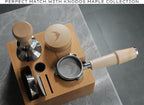 Bottomless Portafilter 54mm Breville Compatible Maple Handle & Naked 18-21 Gram Filter Basket, Fits Barista Express, Pro, Touch, Bambino, Infuser, Duo Temp Pro